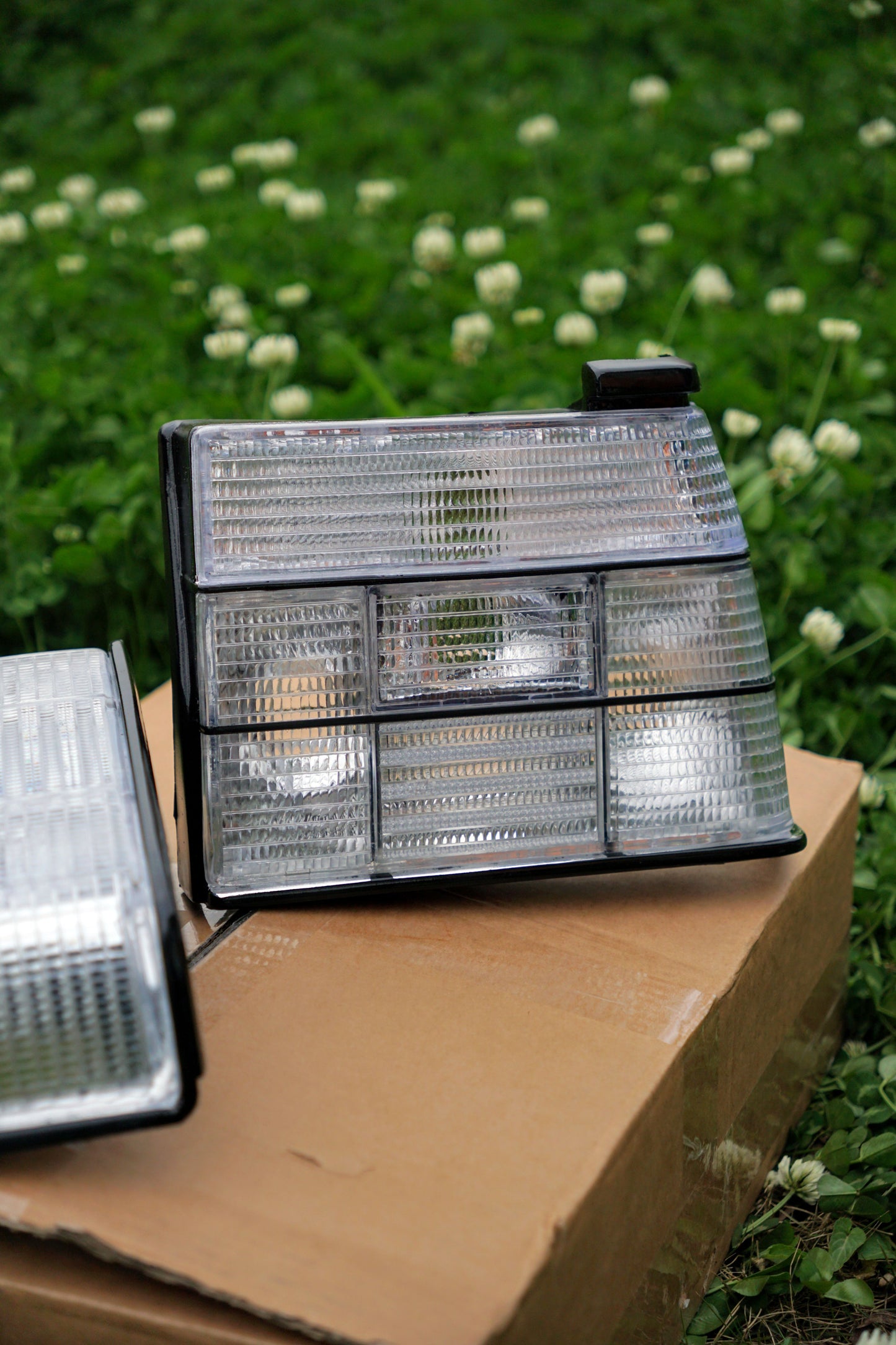 84-92 MK2 Jetta Clear Tail Lights (Imperfections May Be Present)