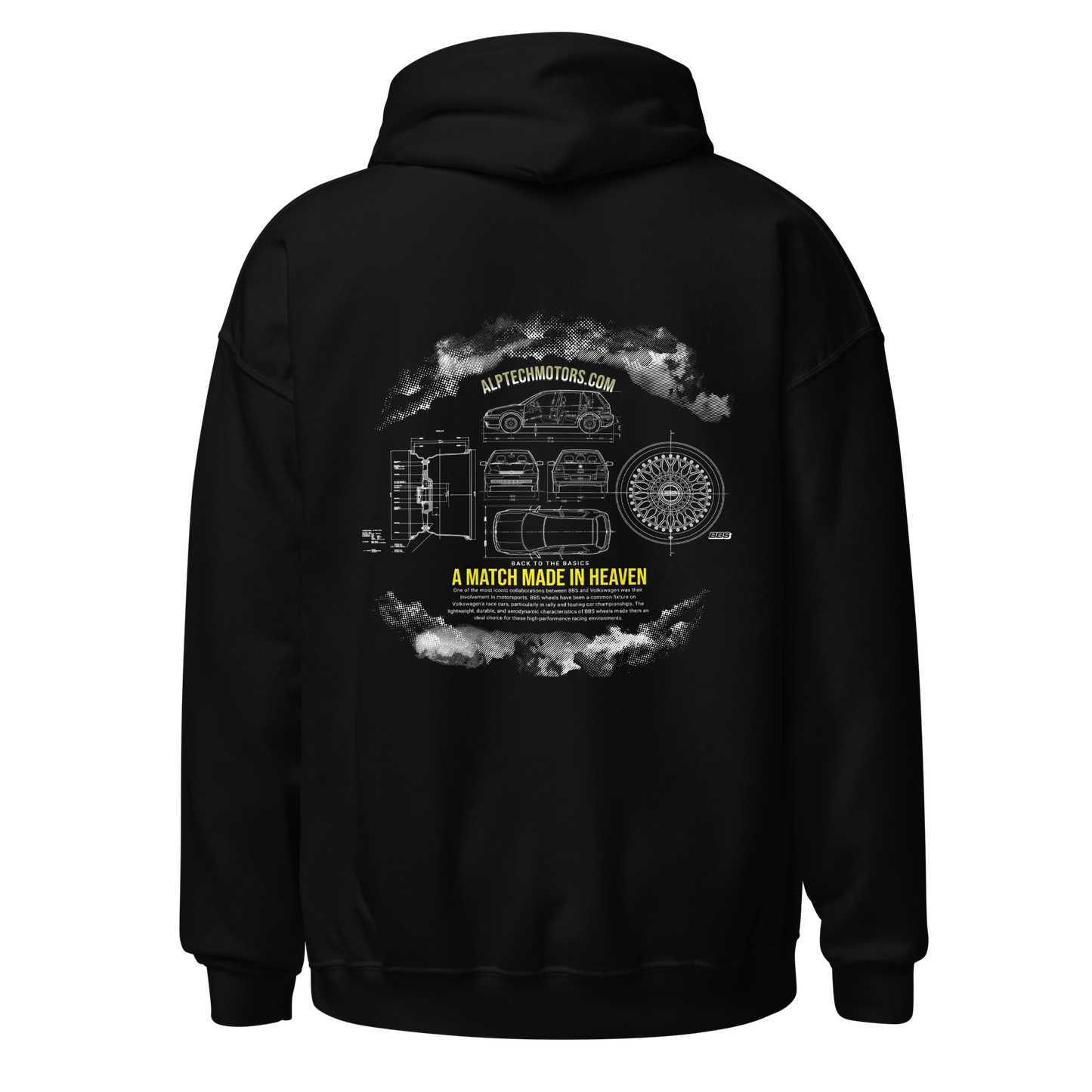 Sudadera con capucha AlpTech MK4 Golf/GTI Blueprint