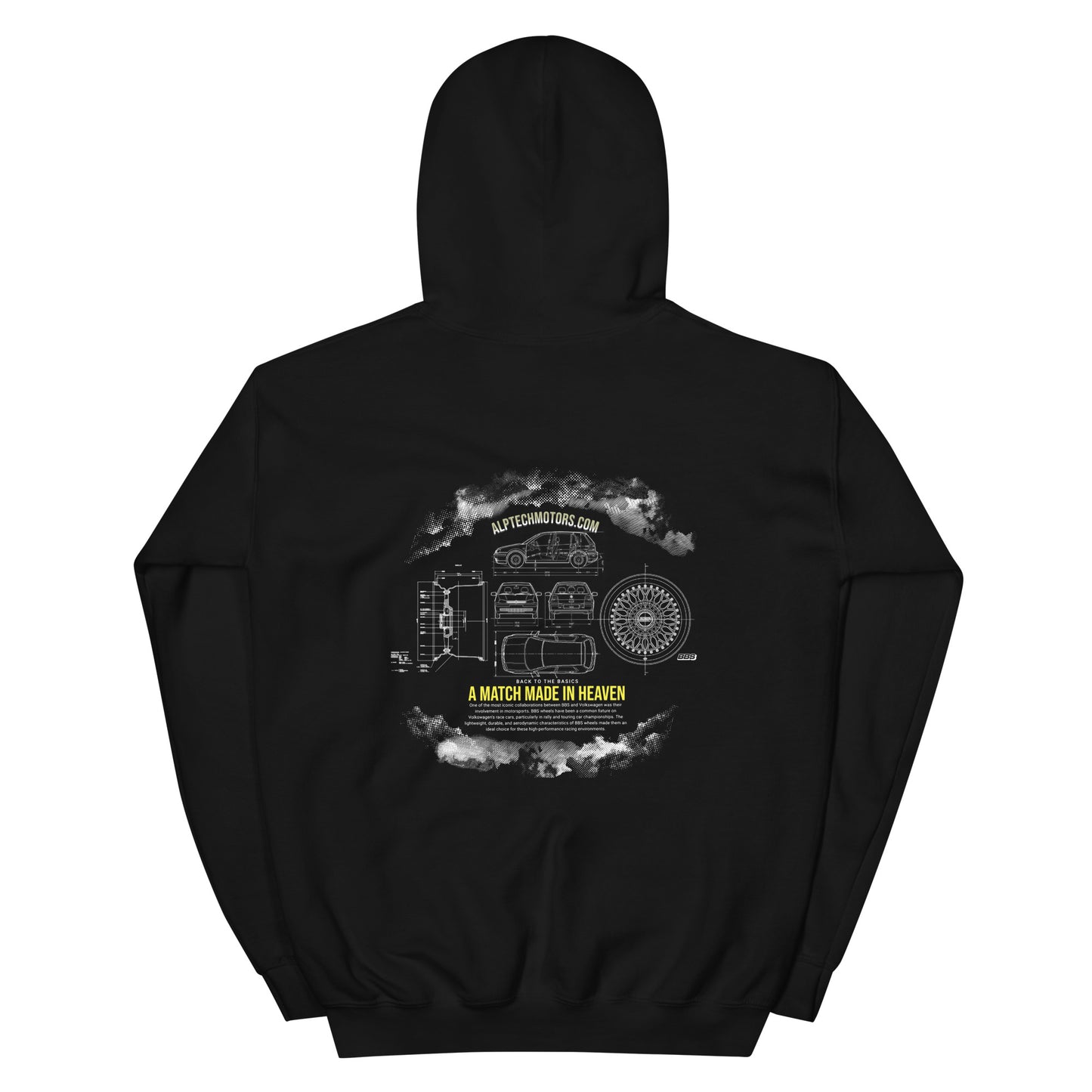 Sudadera con capucha AlpTech MK4 Golf/GTI Blueprint