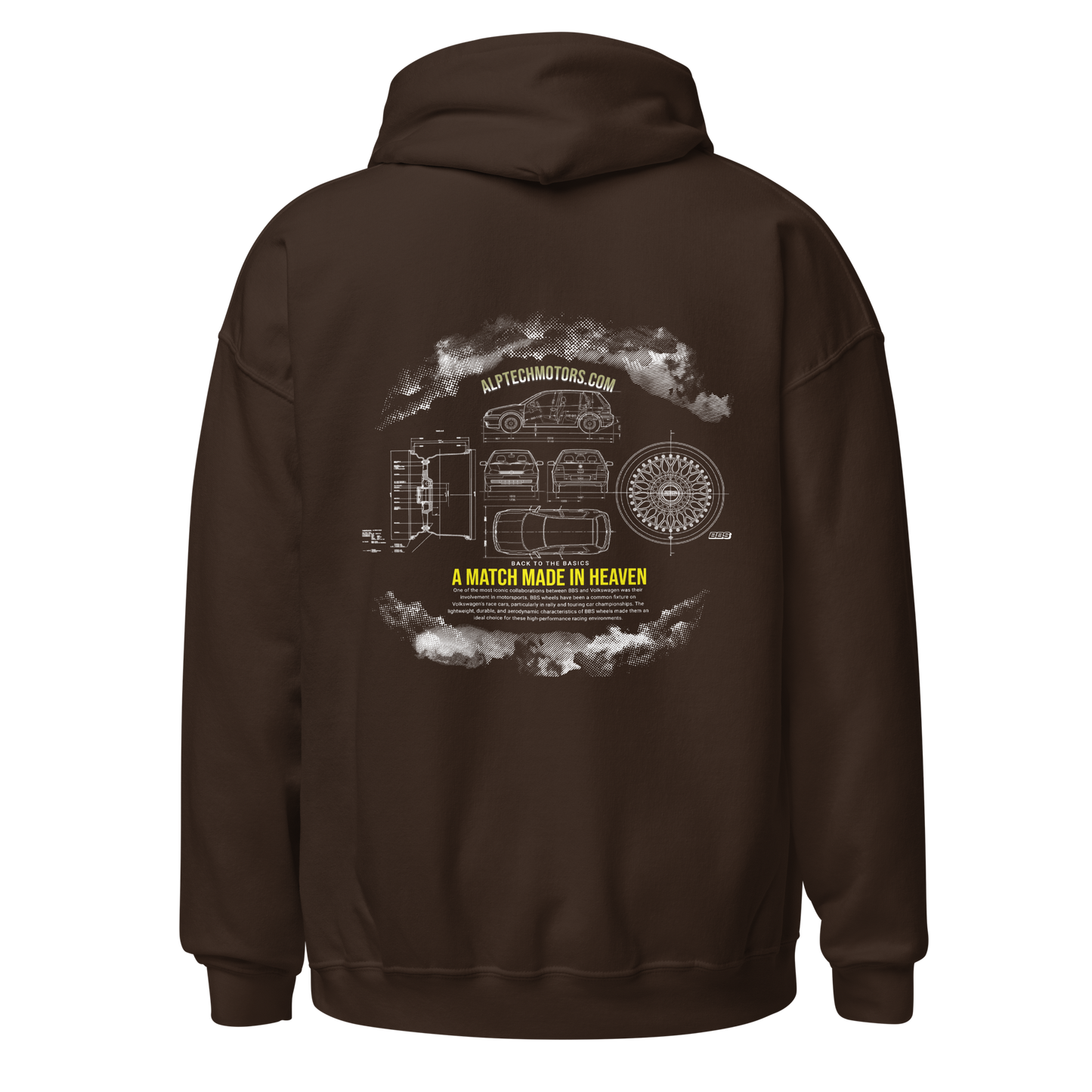 Sudadera con capucha AlpTech MK4 Golf/GTI Blueprint