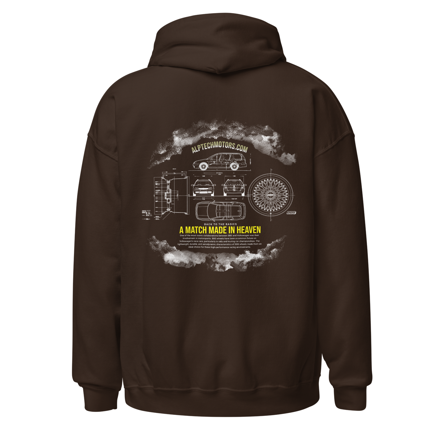 Sudadera con capucha AlpTech MK4 Wagon Blueprint