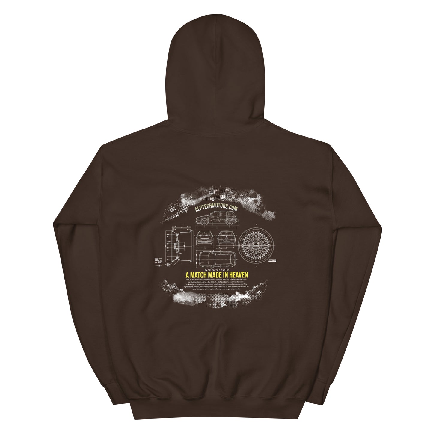 Sudadera con capucha AlpTech MK4 Golf/GTI Blueprint