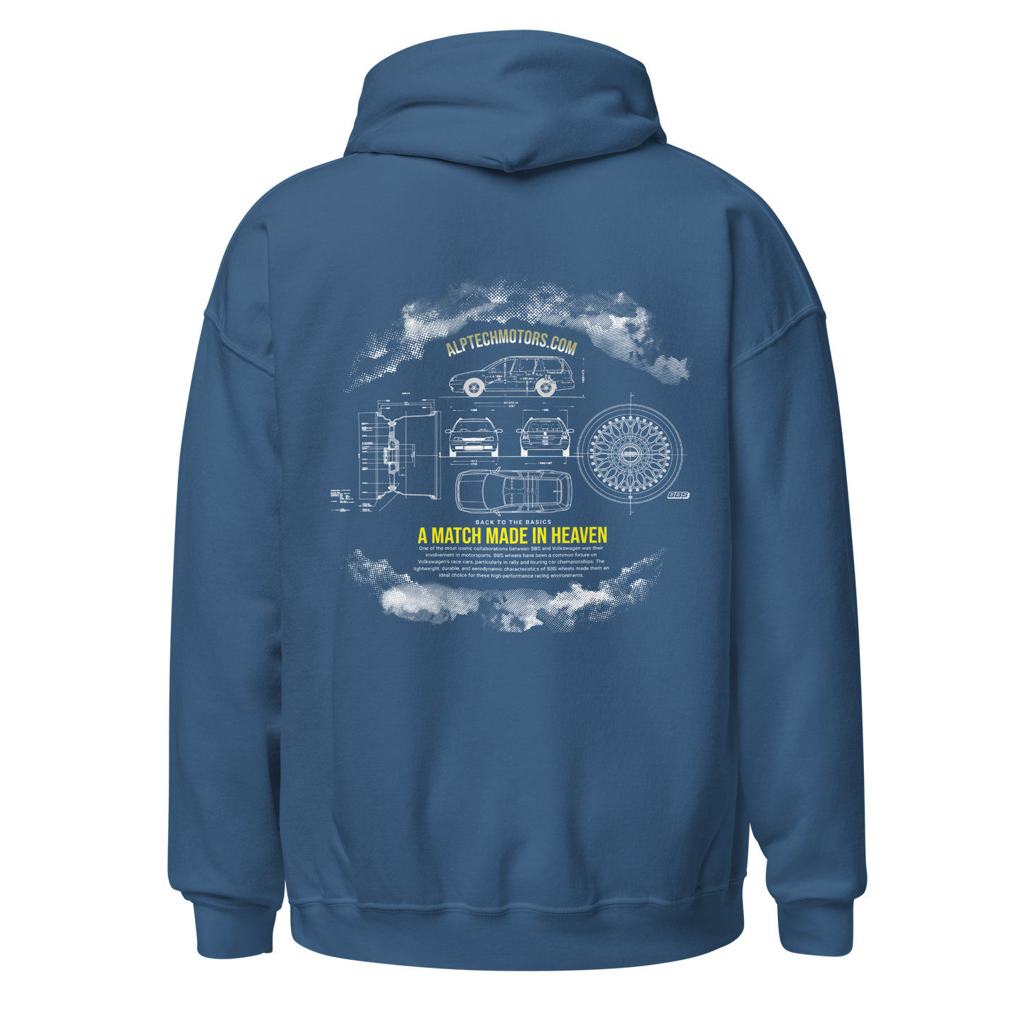 Sudadera con capucha AlpTech MK4 Wagon Blueprint