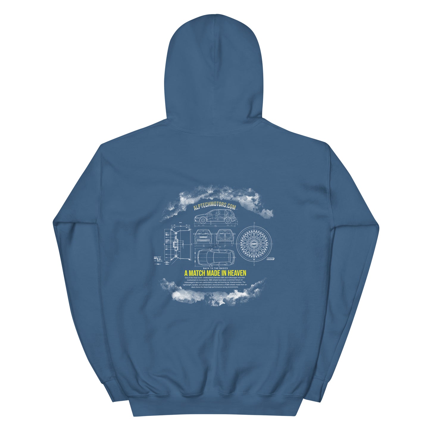 Sudadera con capucha AlpTech MK4 Golf/GTI Blueprint