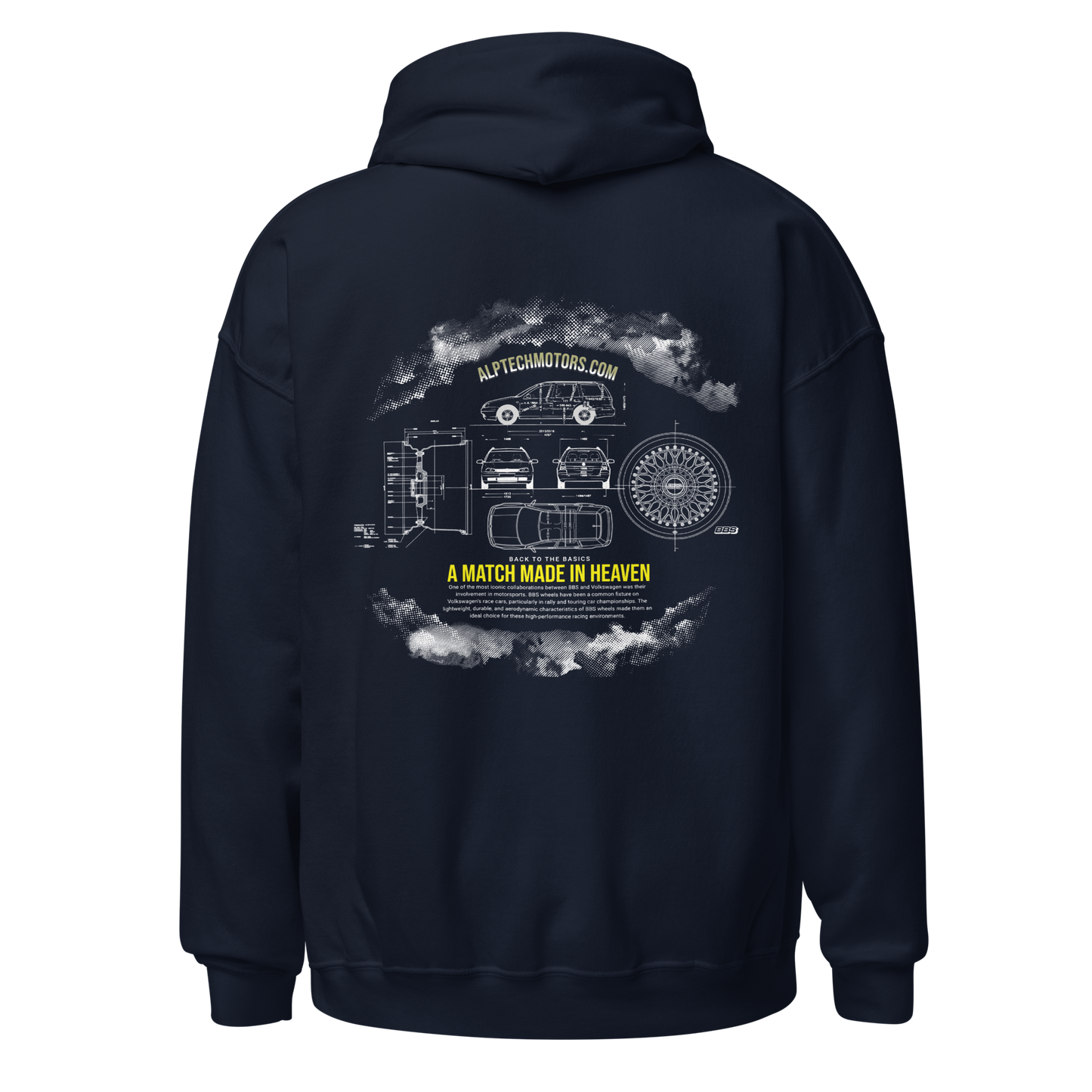 Sudadera con capucha AlpTech MK4 Wagon Blueprint