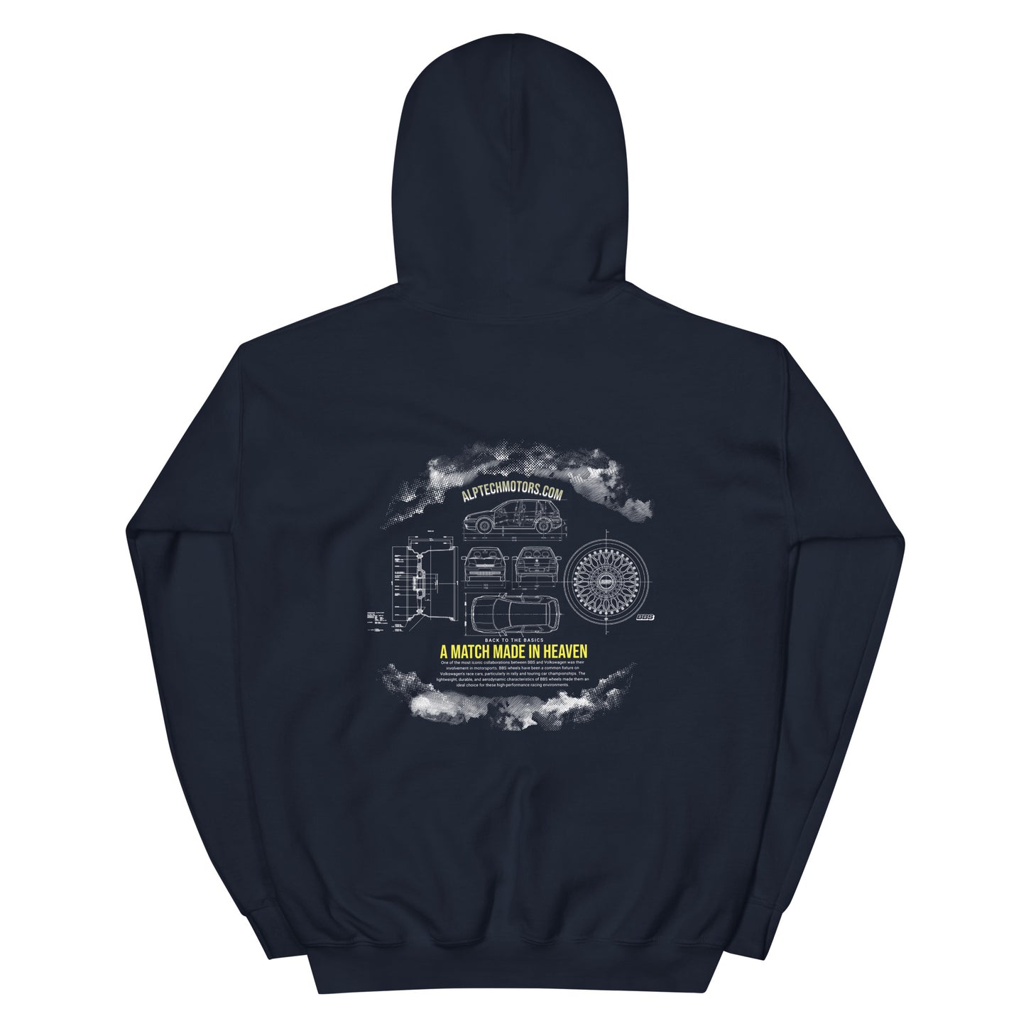 Sudadera con capucha AlpTech MK4 Golf/GTI Blueprint