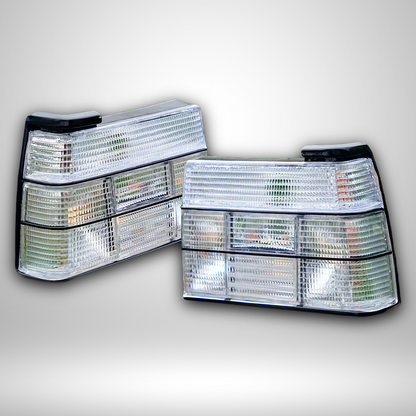 84-92 MK2 Jetta Clear Tail Lights (Imperfections May Be Present)