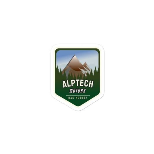 AlpTech Motors Shield Sticker